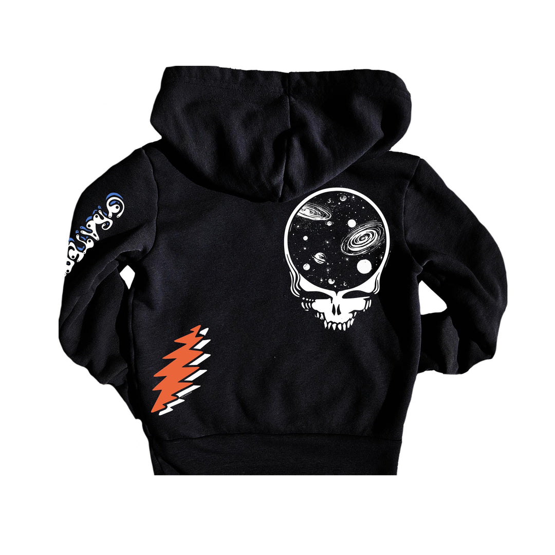 Rowdy Sprout Grateful Dead Hoodie, Jet Black |Mockingbird Baby & Kids