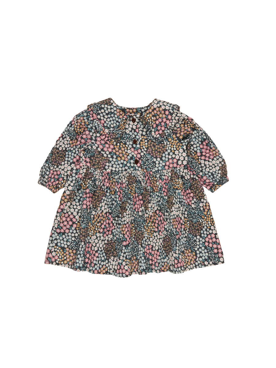 Huxbaby Garden Floral Collar Dress |Mockingbird Baby & Kids