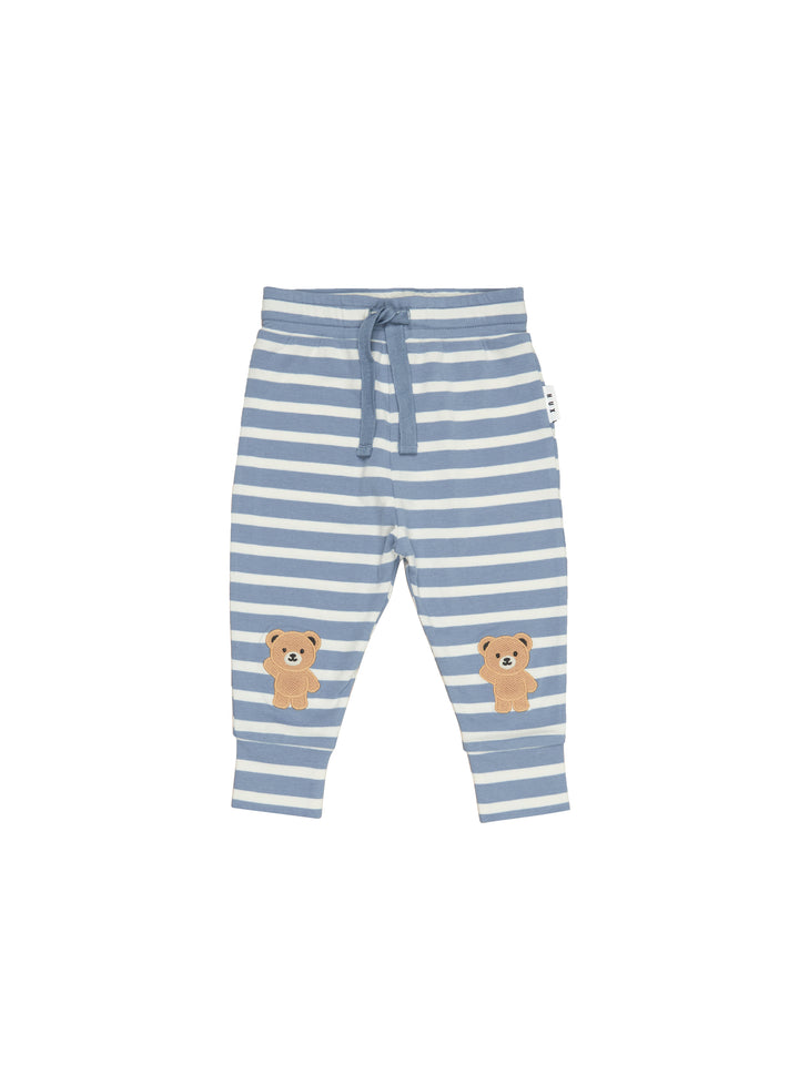 Huxbaby Hello Hux Jersey Track Pant, Lake |Mockingbird Baby & Kids