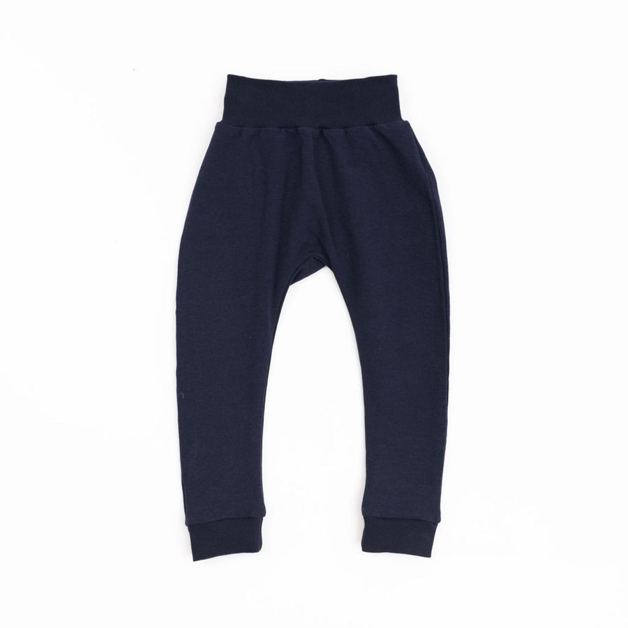 Thimble Collection Bamboo Jogger Pant in Midnight French Terry |Mockingbird Baby & Kids