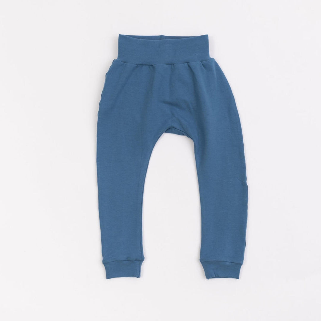 Thimble Collection Bamboo Jogger Pant in Pacific French Terry |Mockingbird Baby & Kids