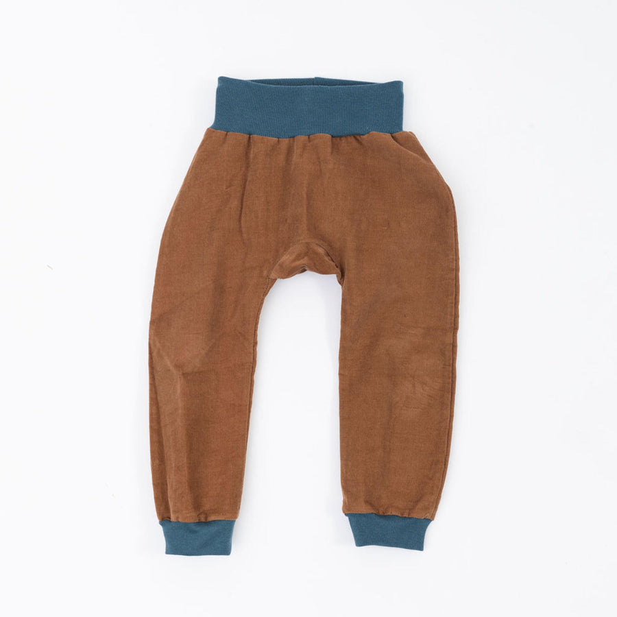 Thimble Collection Corduroy Jogger Pant in Chestnut |Mockingbird Baby & Kids