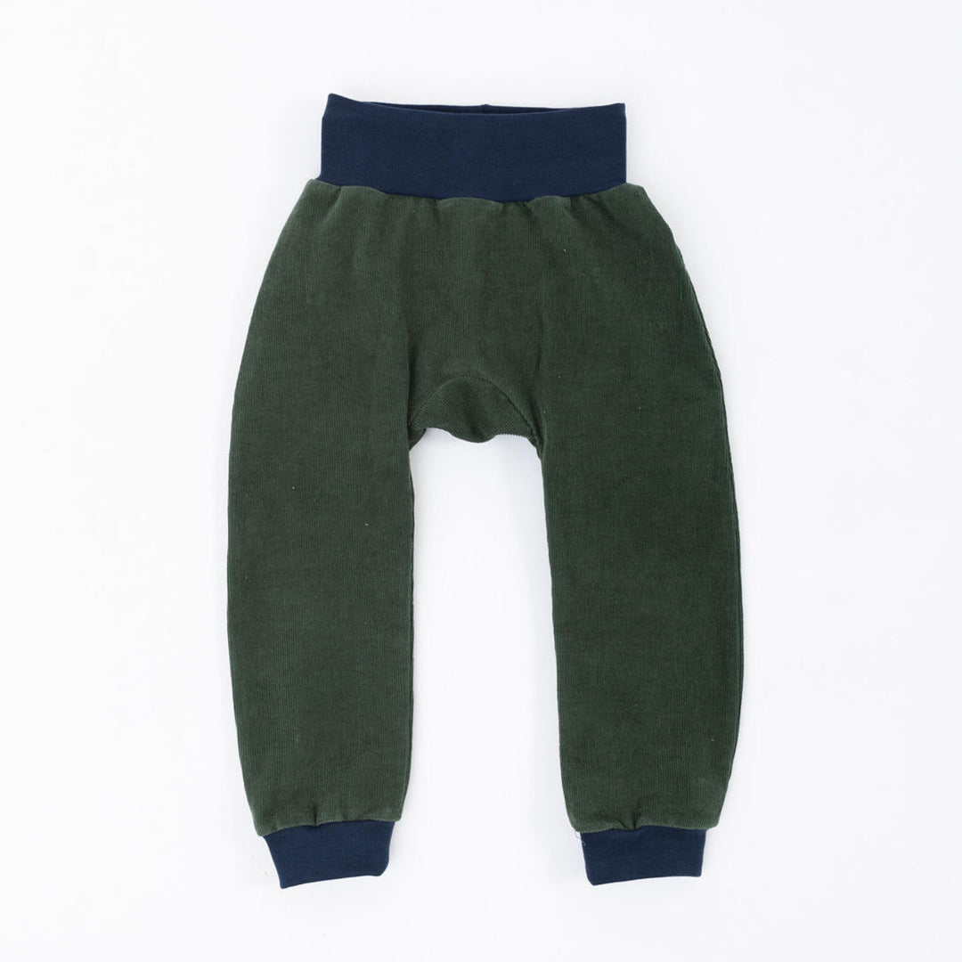 Corduroy Jogger Pant in Evergreen