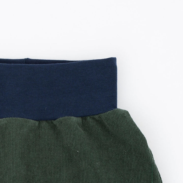 Corduroy Jogger Pant in Evergreen