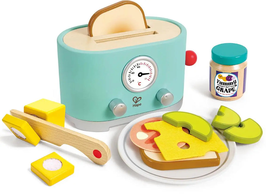 Hape Toys Ding & Pop Up Toaster |Mockingbird Baby & Kids Boutique