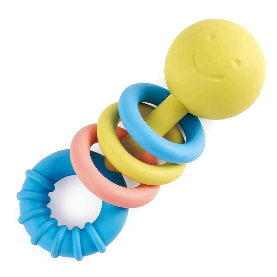 Hape Toys Rattling Rings Teether |Mockingbird Baby & Kids Boutique