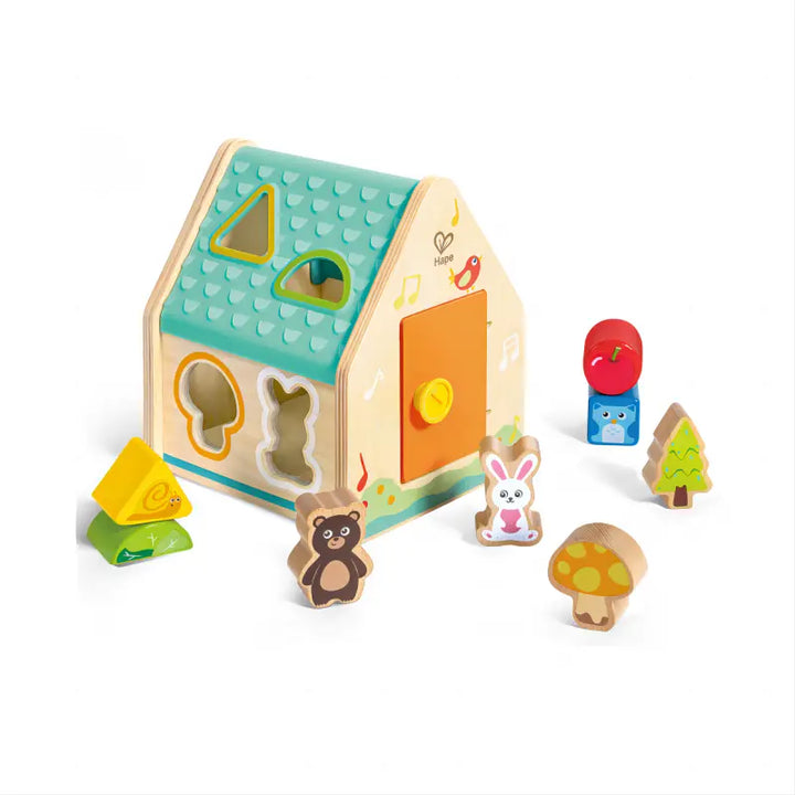 Hape Toys Critter House Shape Sorter |Mockingbird Baby & Kids