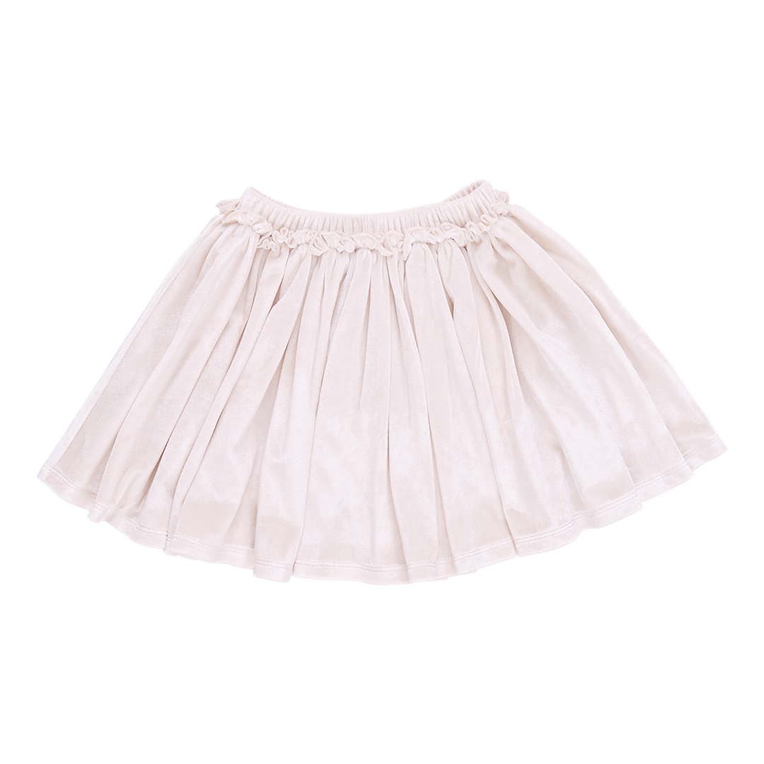 Velour Gianna Skirt, Snow White