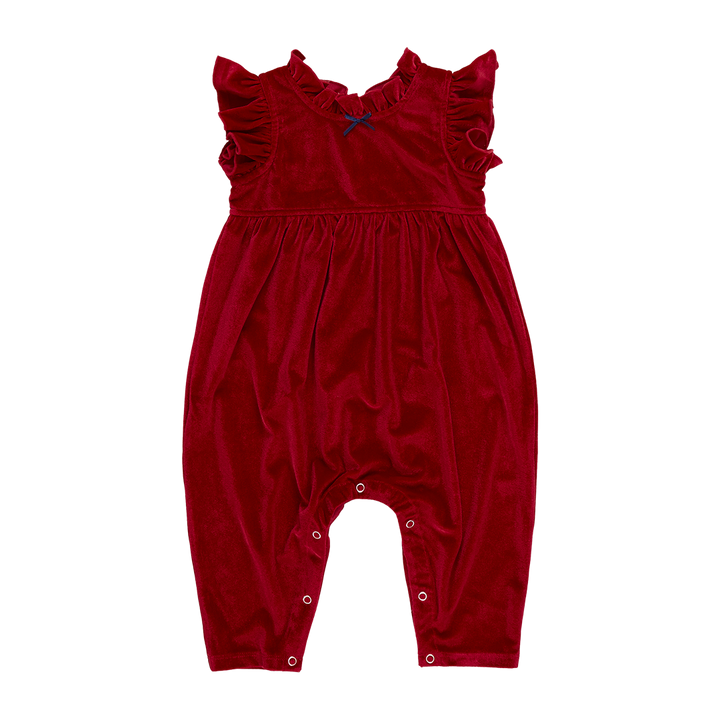 Baby Girls Velour Jennifer Jumper, Red