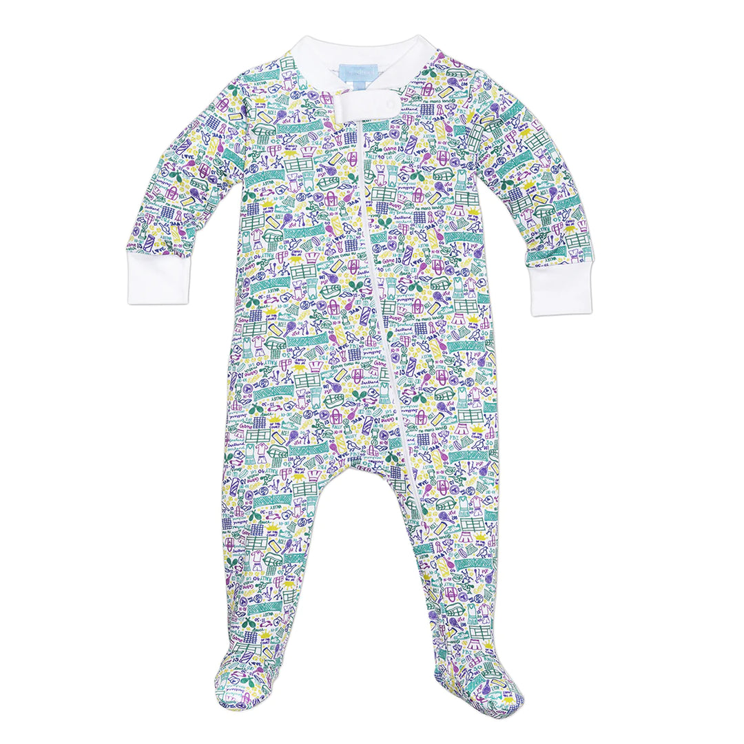 Joy Street Kids Tennis Zip Onesie |Mockingbird Baby & Kids