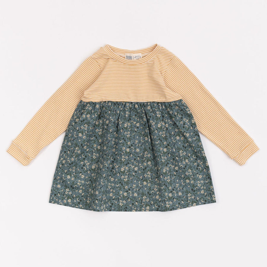 Thimble Collection Playground Dress in Gardenia |Mockingbird Baby & Kids