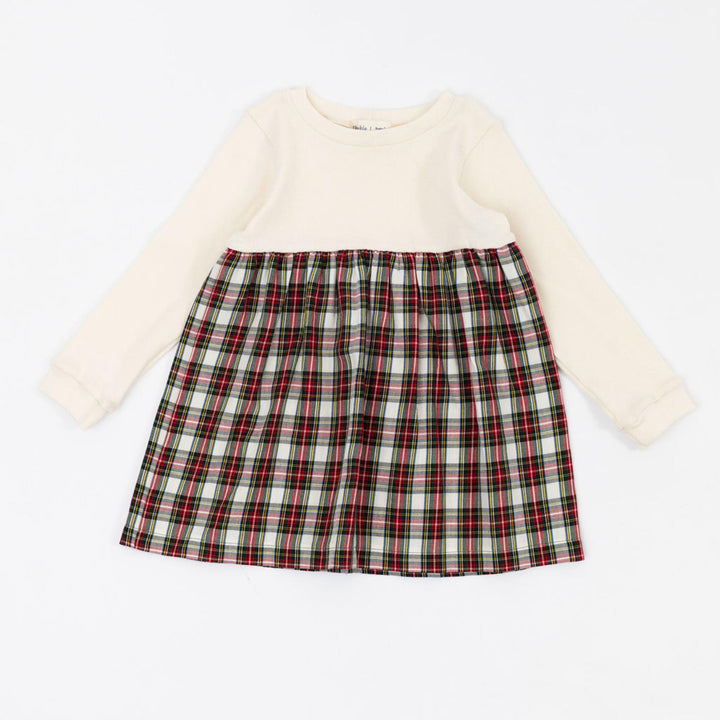 Playground Dress in Stewart Plaid