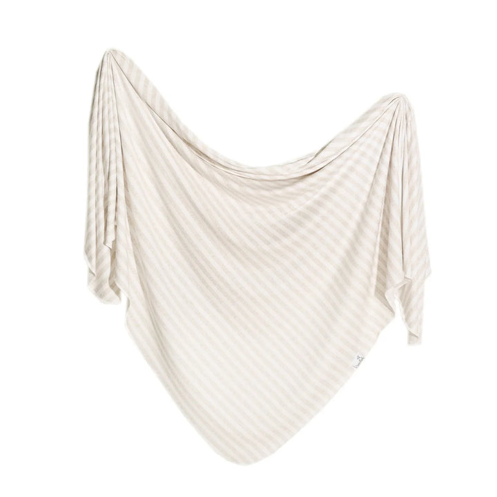 Copper Pearl Coastal Knit Swaddle Blanket |Mockingbird Baby & Kids