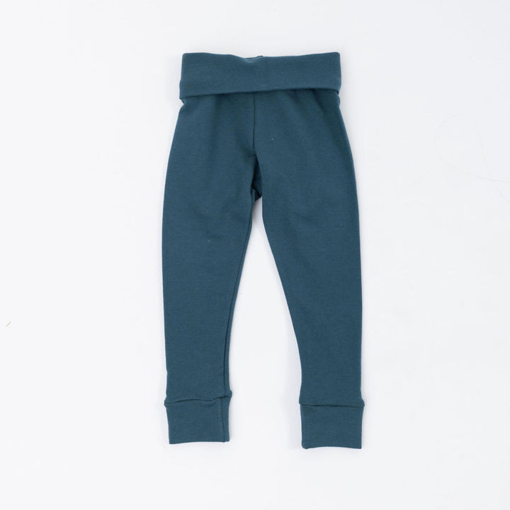 Thimble Collection Bamboo Legging in Bluegrass French Terry |Mockingbird Baby & Kids