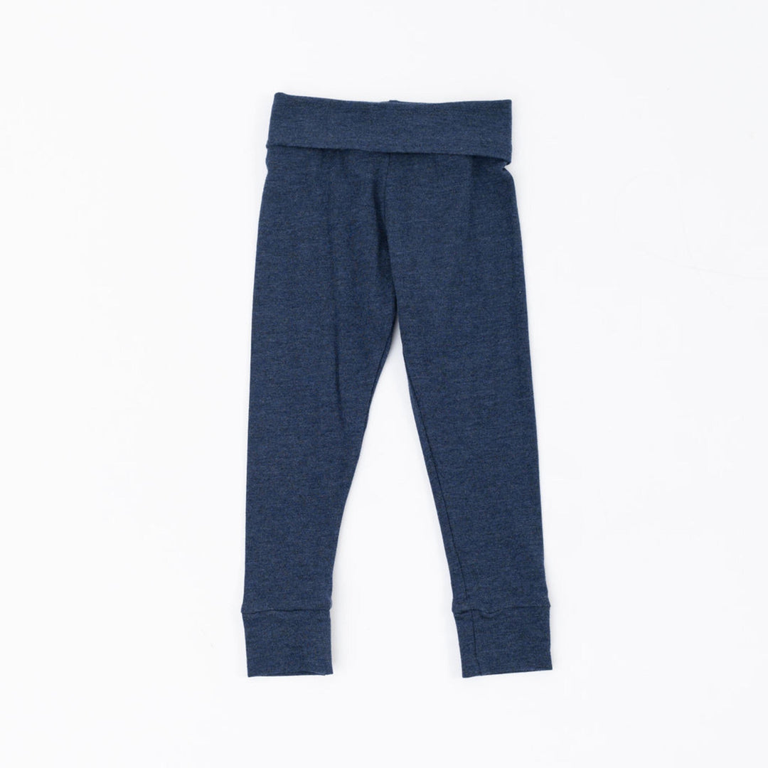 Thimble Collection Bamboo Legging in Evening French Terry |Mockingbird Baby & Kids