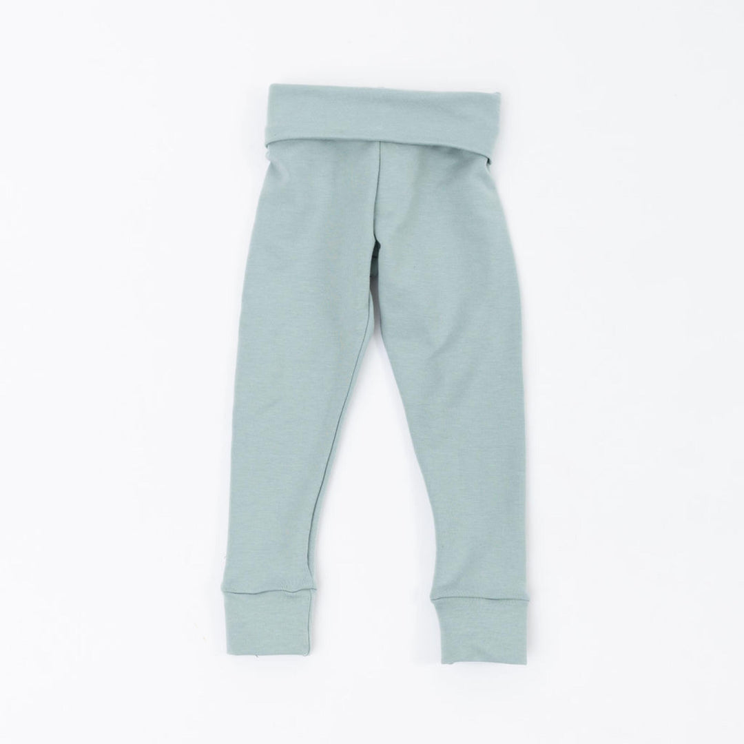 Thimble Collection Bamboo Legging in Glacier French Terry |Mockingbird Baby & Kids