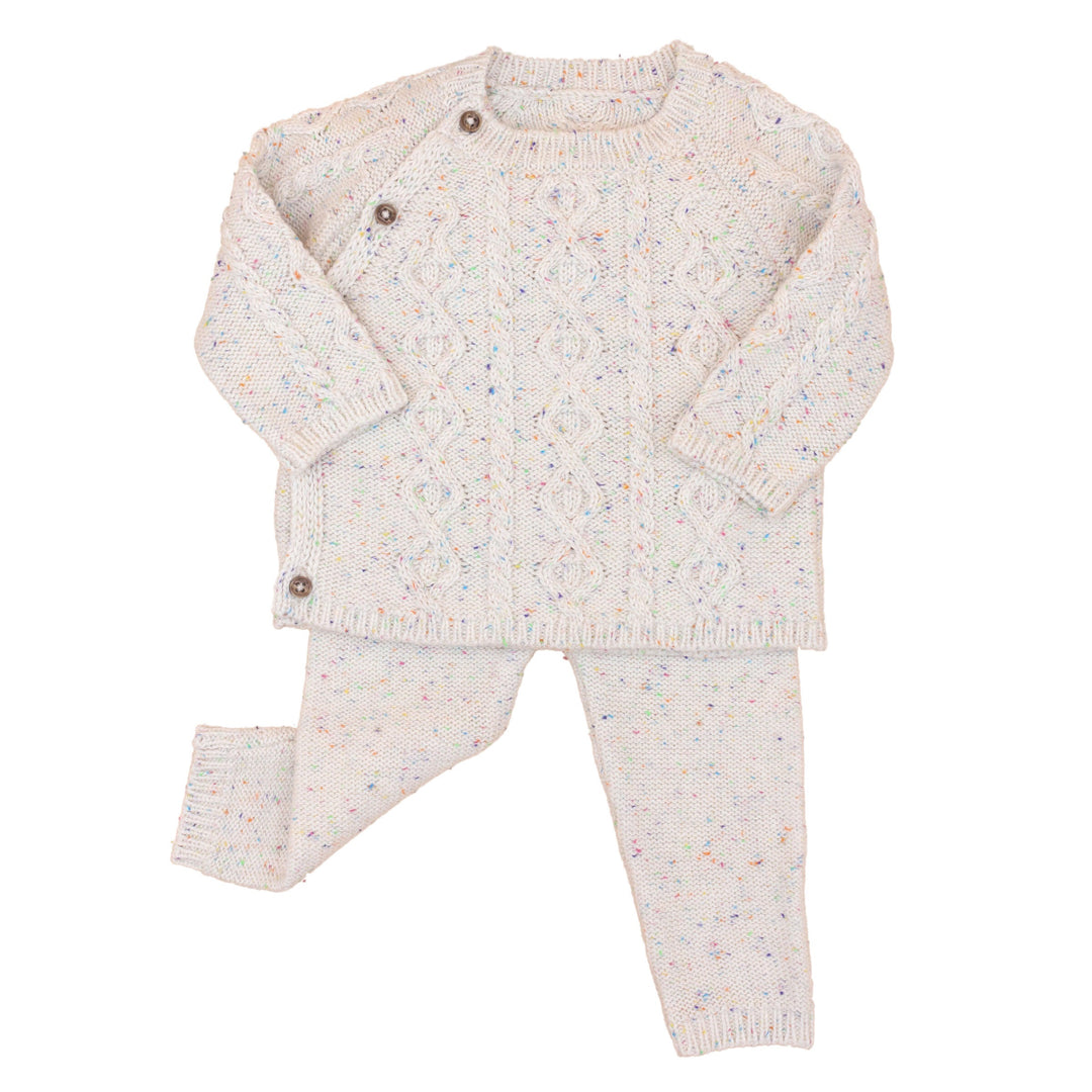 Milktology Confetti Nordic Knit Set in Peruvian Cotton |Mockingbird Baby & Kids