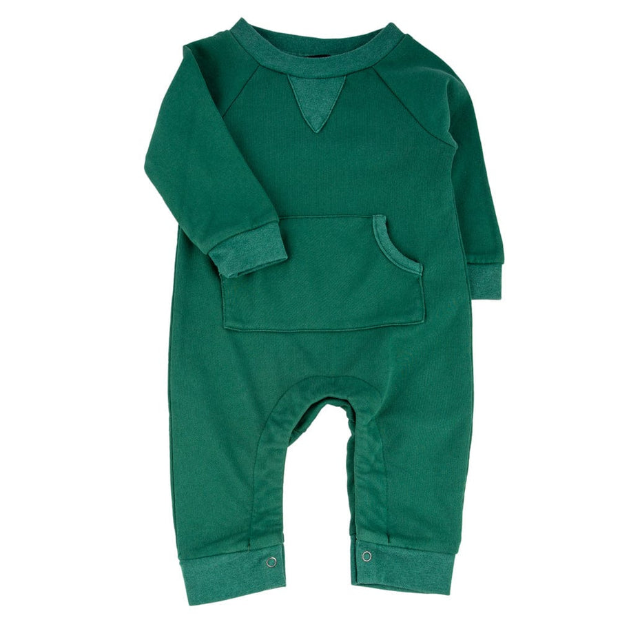 Miki Miette Henry Romper, Rainforest |Mockingbird Baby & Kids