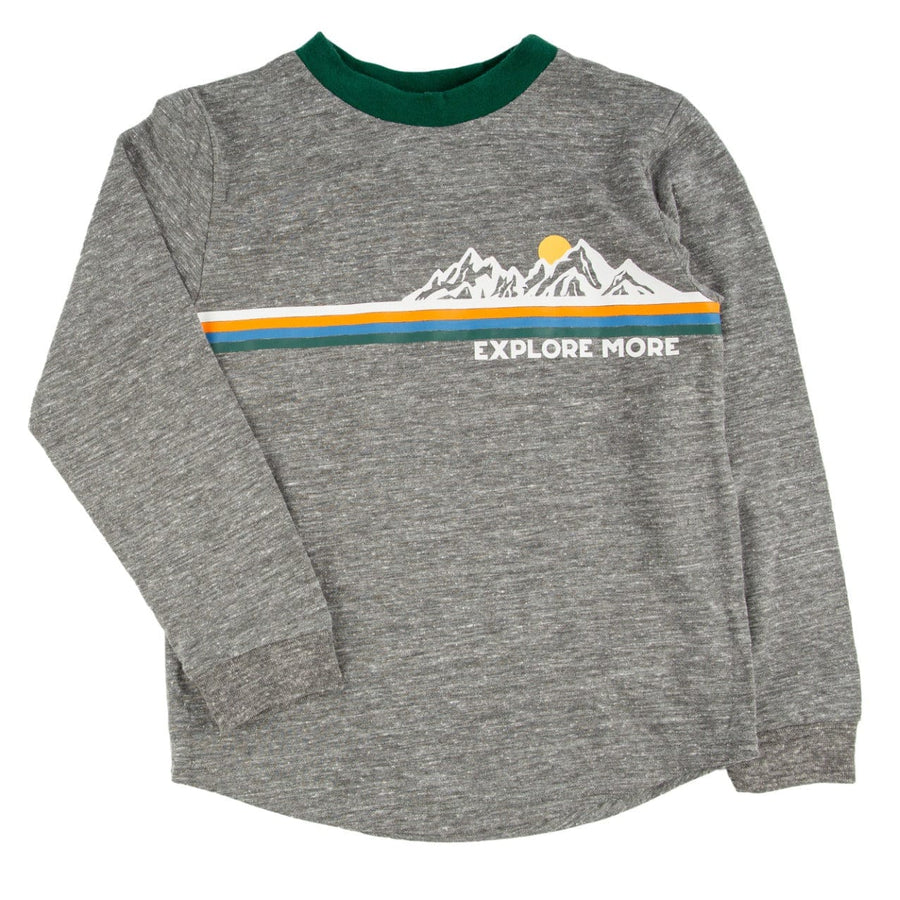 Miki Miette Harvey Long Sleeve Tee, Alpine |Mockingbird Baby & Kids