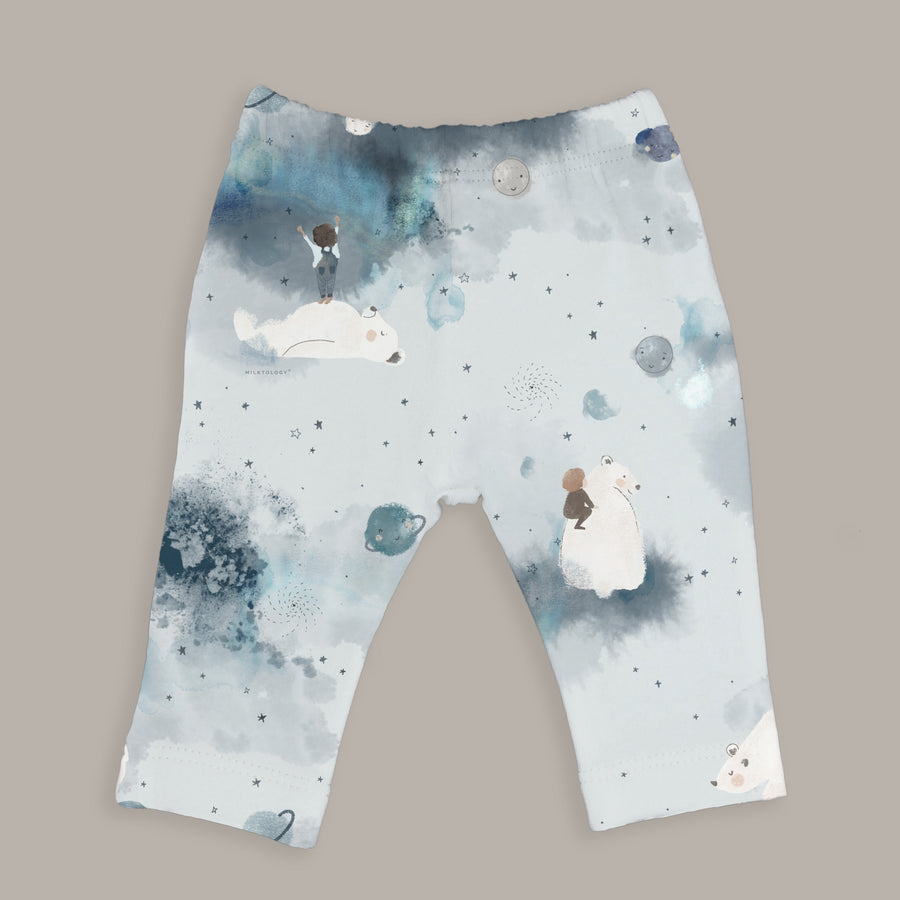 Milktology Space Leggings |Mockingbird Baby & Kids Boutique