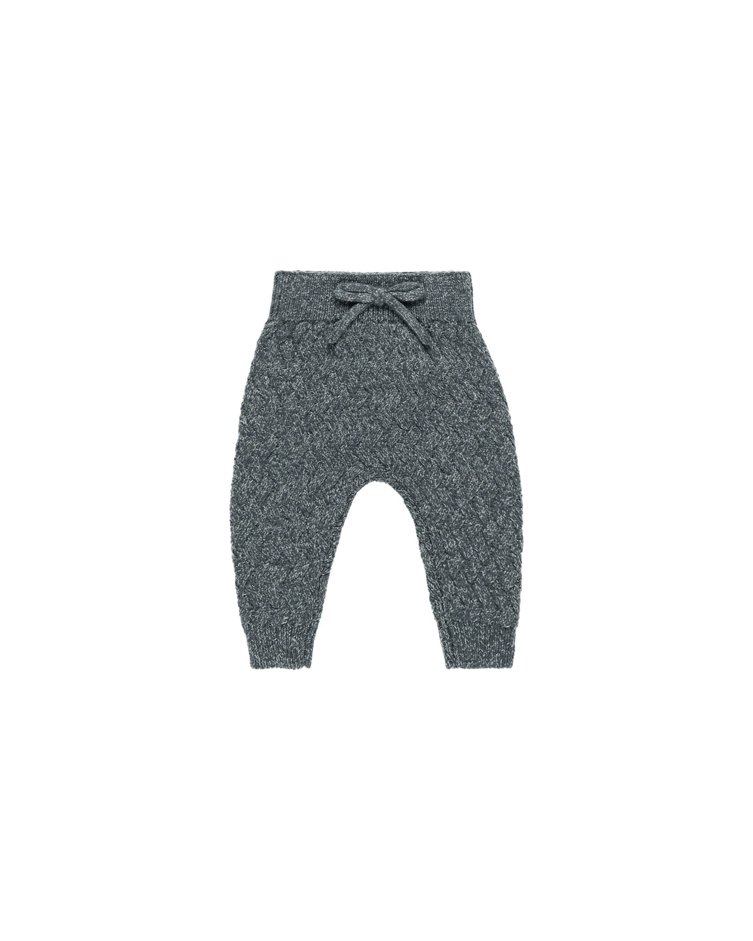 Quincy Mae Knit Pant, Heathered Indigo |Mockingbird Baby & Kids