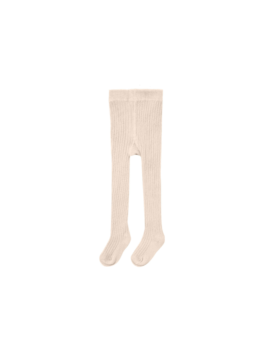 Quincy Mae Solid Tights, Shell |Mockingbird Baby & Kids