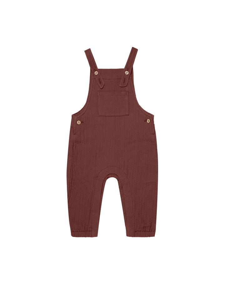 Quincy Mae Baby Overall, Plum |Mockingbird Baby & Kids