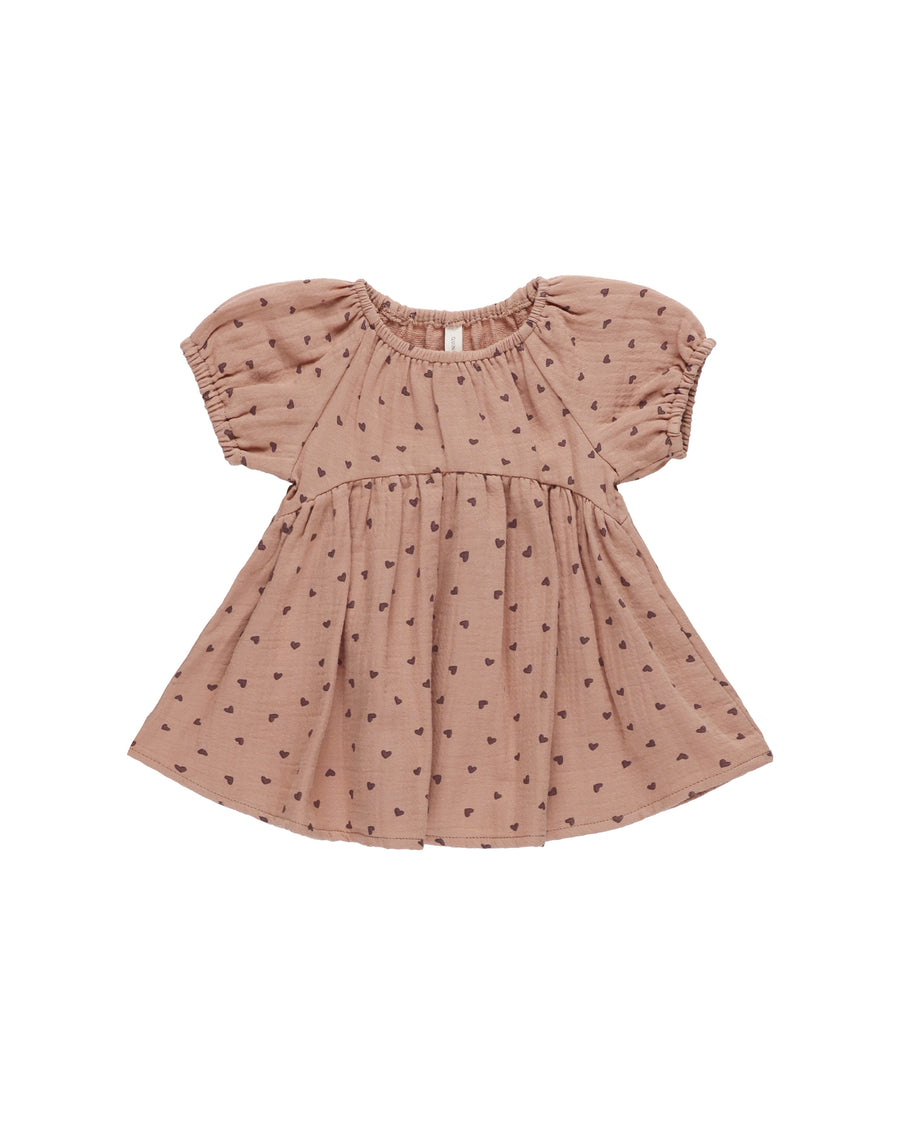 Quincy Mae Bella Dress, Rose |Mockingbird Baby & Kids