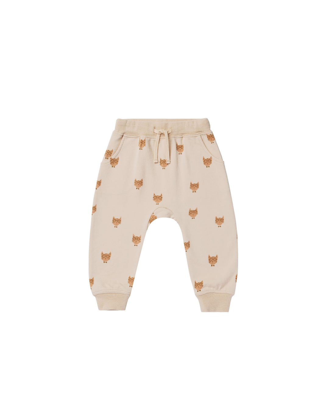 Rylee + Cru Cool Cat Sweatpants, Antique |Mockingbird Baby & Kids