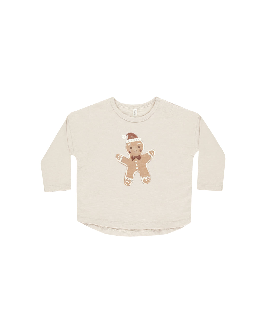 Rylee + Cru Gingerbread Long Sleeve Tee, Stone |Mockingbird Baby & Kids