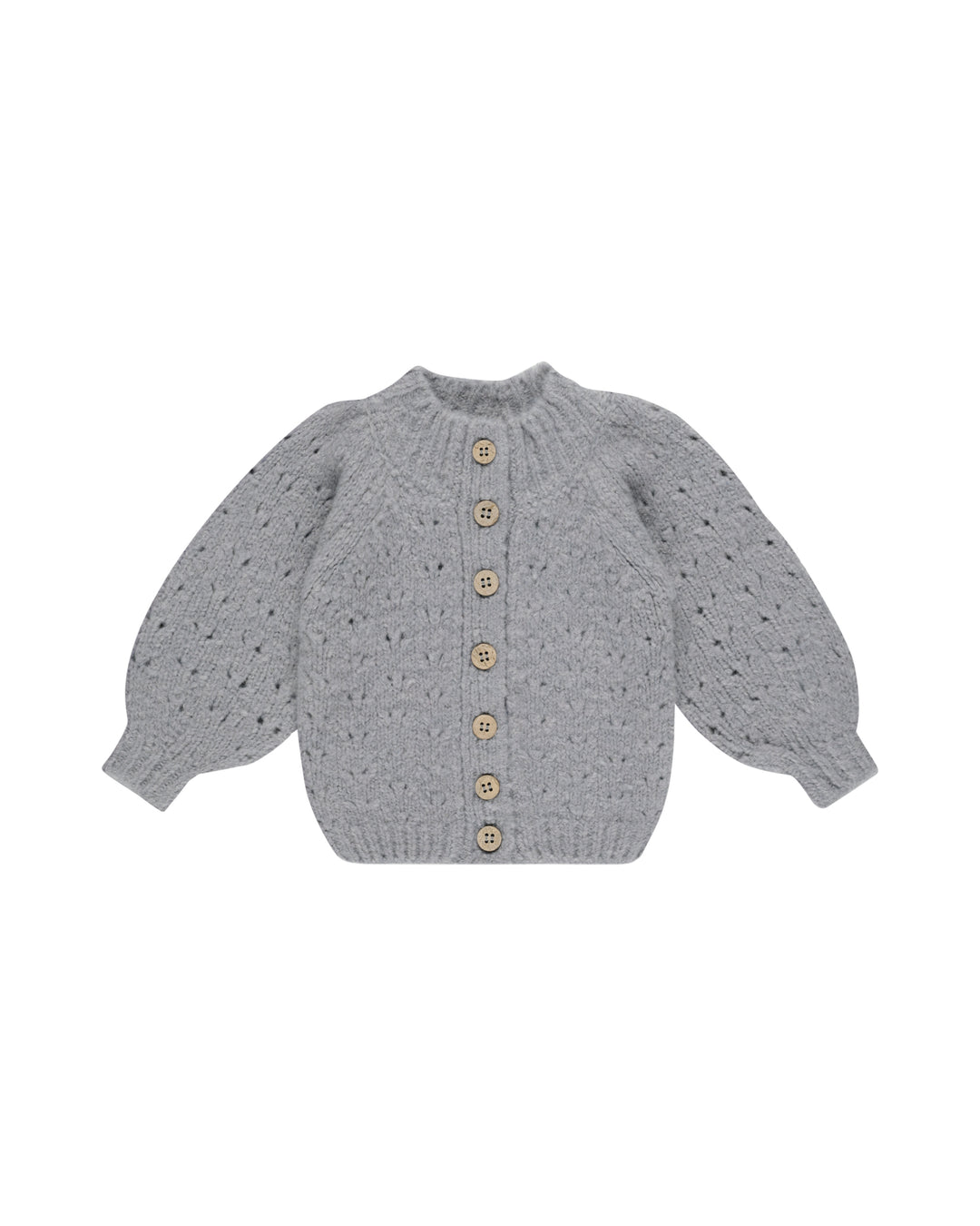 Rylee + Cru Tulip Cardigan, Dusty Blue |Mockingbird Baby & Kids