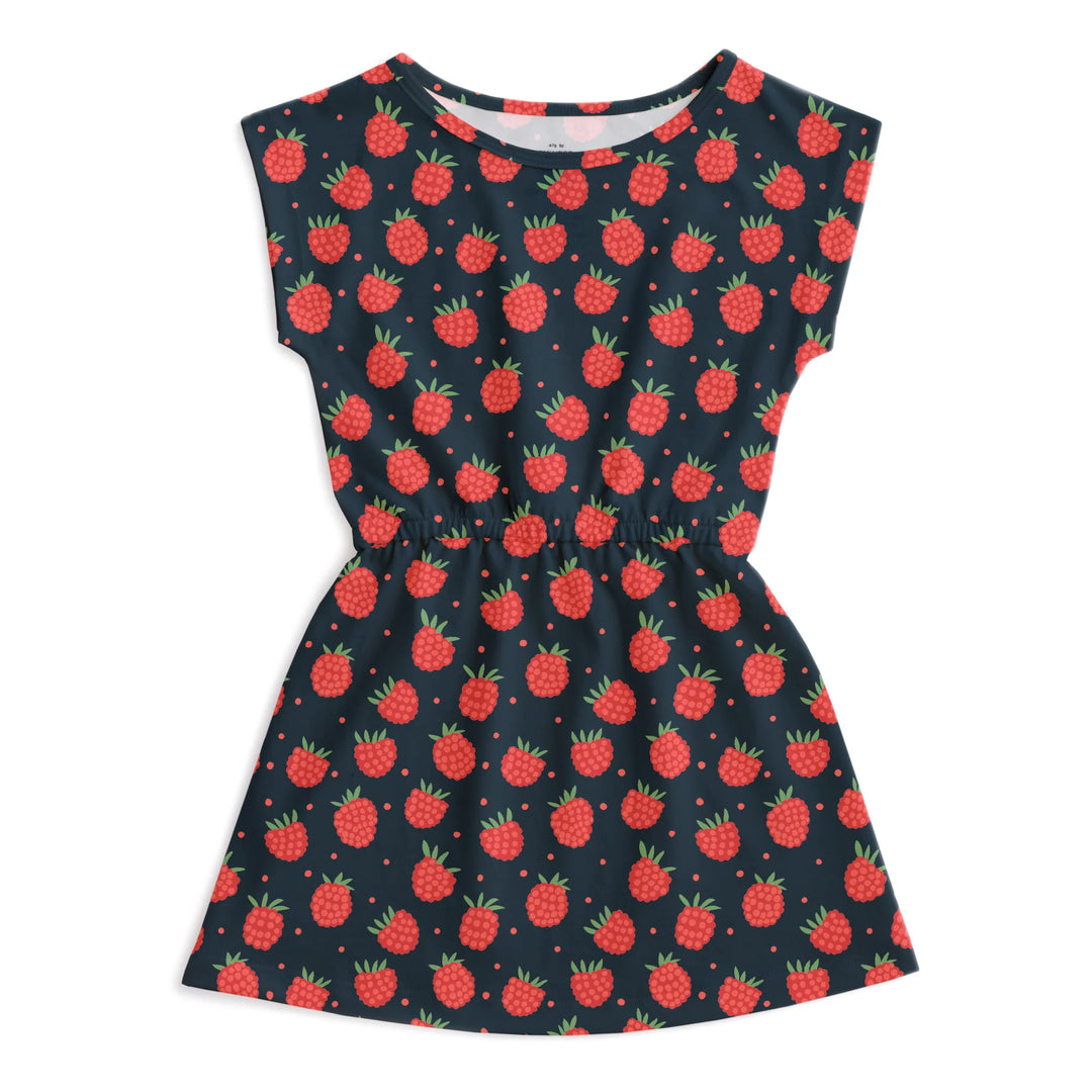 Sierra Dress, Natural Raspberries