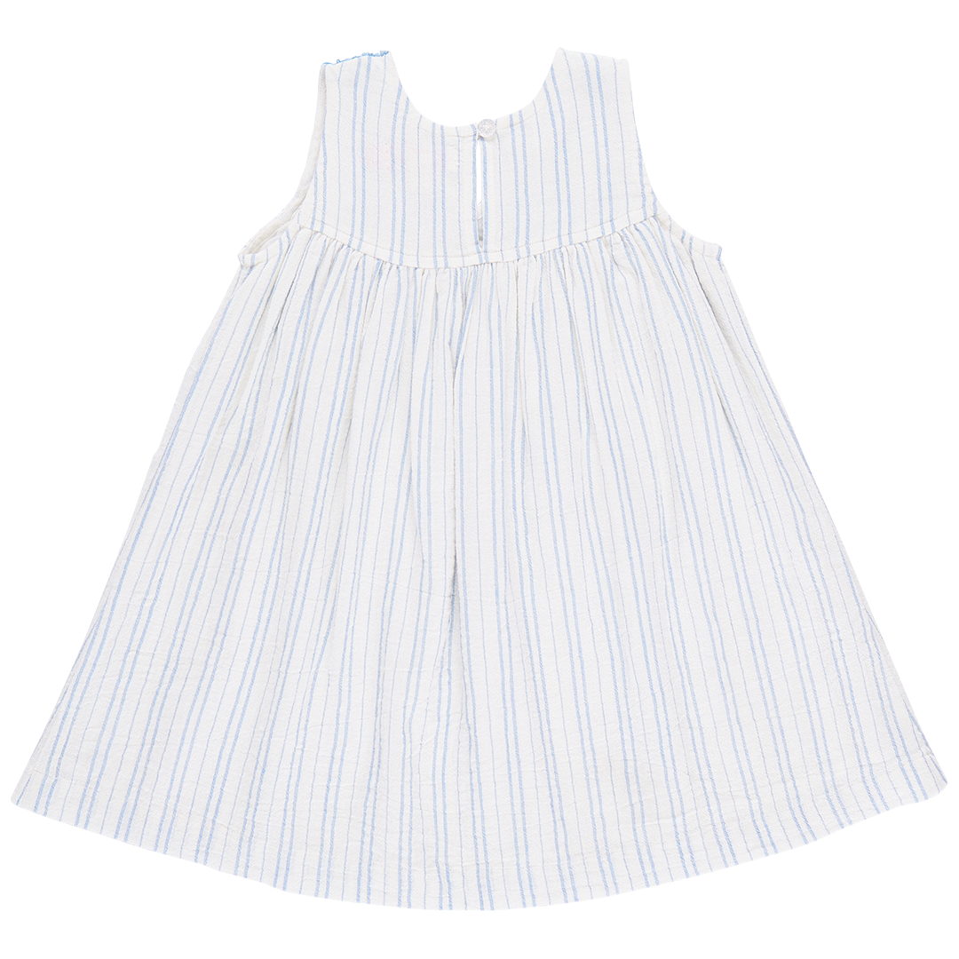 Courtney Dress, Blue Riviera Stripe