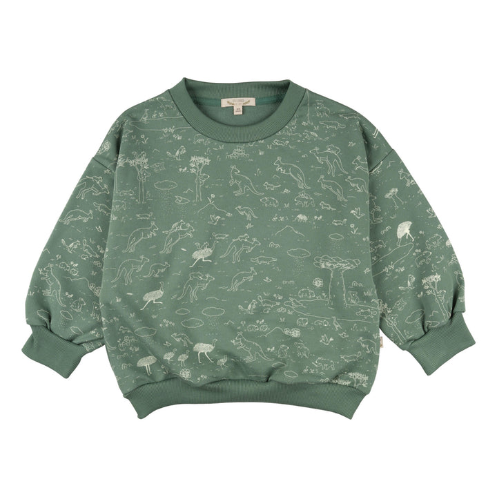 The Story French Terry Sweatshirt, Basil