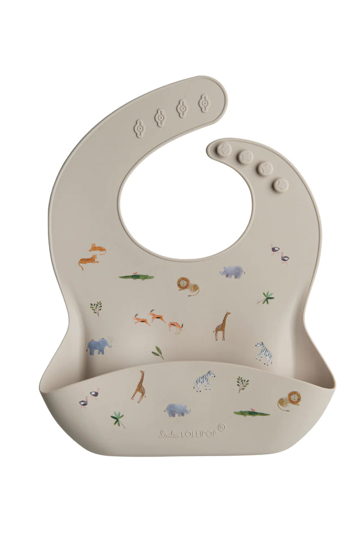 Loulou Lollipop Silicone Bib |Mockingbird Baby & Kids Boutique