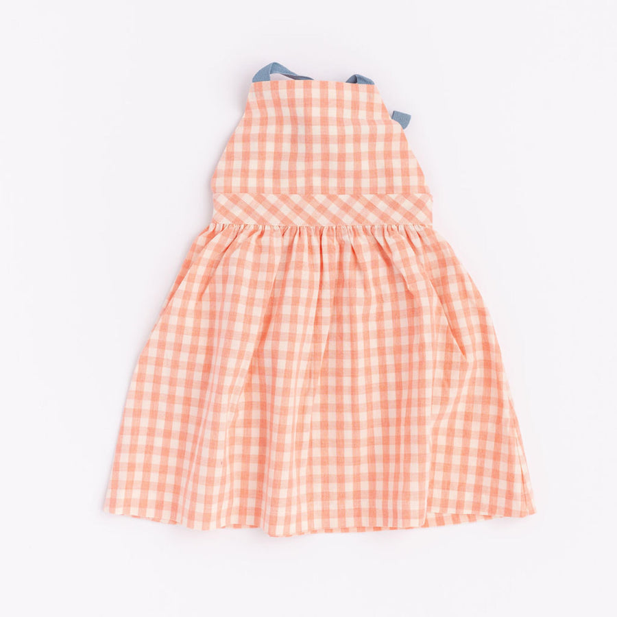 Thimble Collection T-Back Dress in Petal Gingham |Mockingbird Baby & Kids