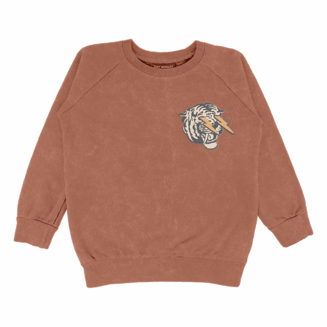 Rad Dudes Club Sweatshirt, Mineral Brick