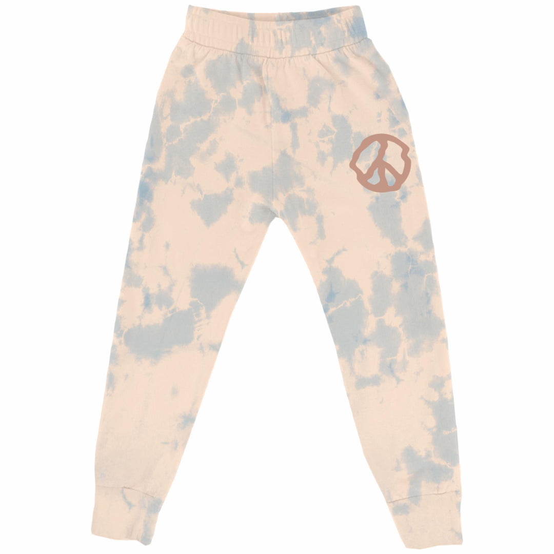 Head in the Clouds Jogger, Faded Pink/Denim