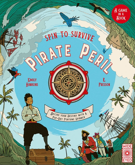 Quarto Spin to Survive: Pirate Peril by Emily Hawkins |Mockingbird Baby & Kids