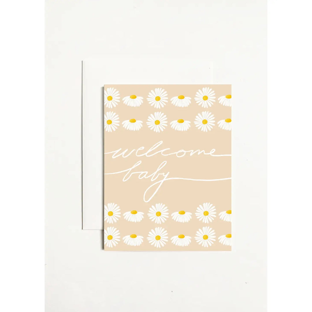 K. Patricia Designs Welcome Baby Greeting Card |Mockingbird Baby & Kids