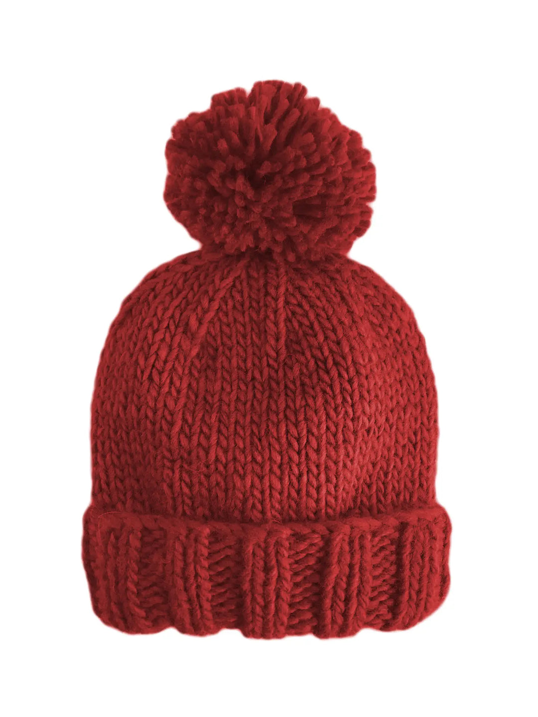 Classic Pom Hat, Red