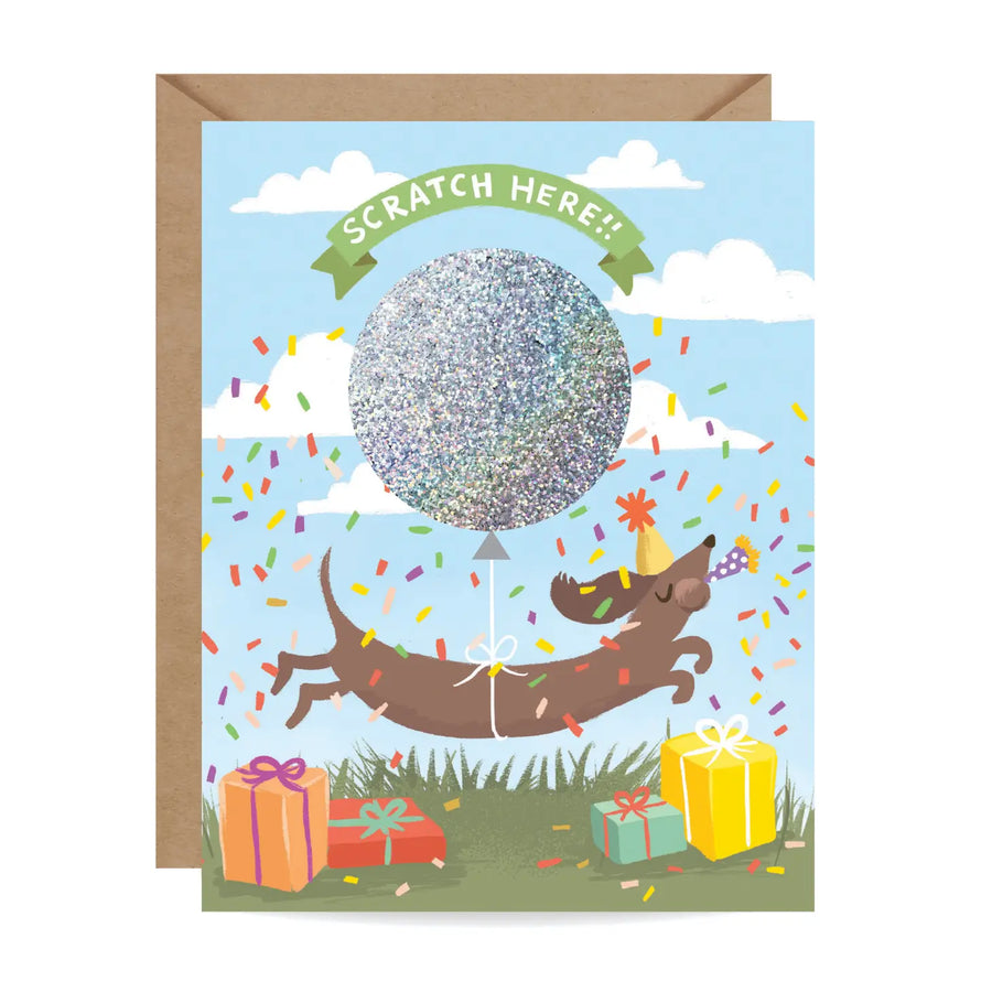 Inklings Scratch-Off Party Animal - Birthday Card |Mockingbird Baby & Kids