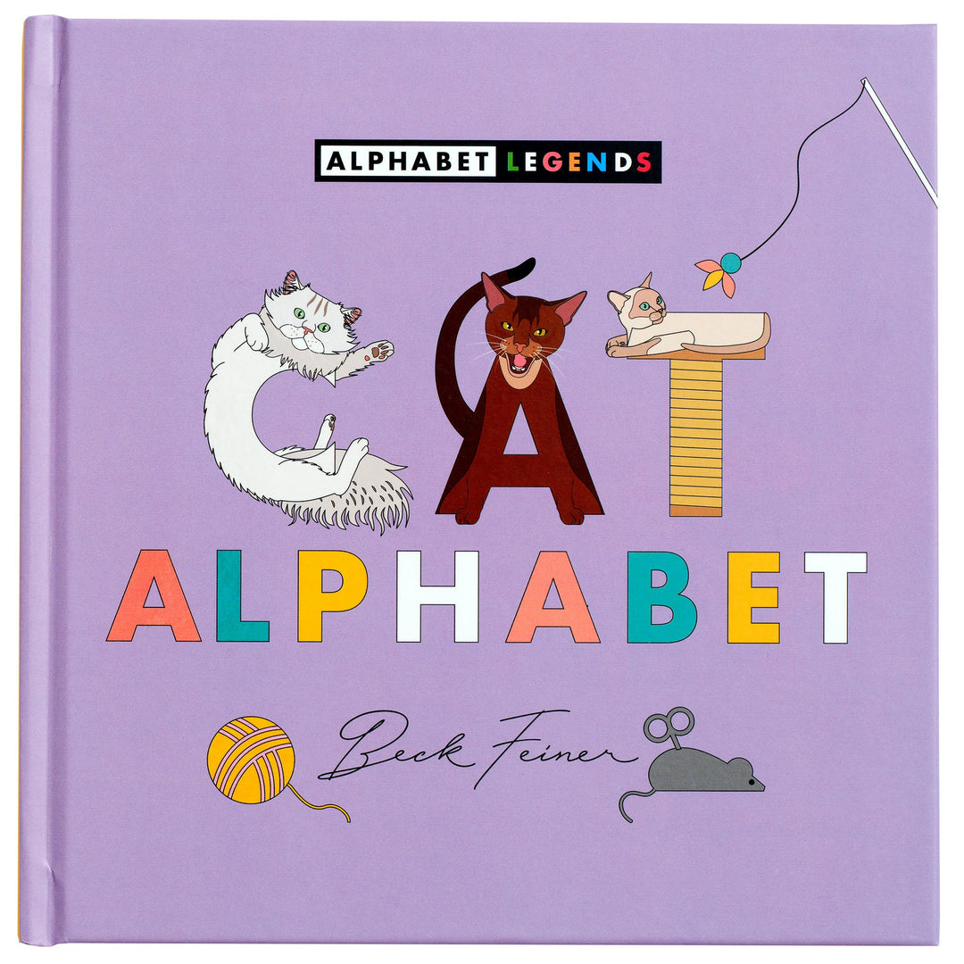 Alphabet Legends Cat Alphabet Book |Mockingbird Baby & Kids