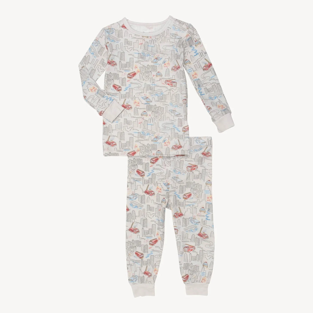 Magnetic Me Chief of Sleep Long Sleeve Pajama Set |Mockingbird Baby & Kids