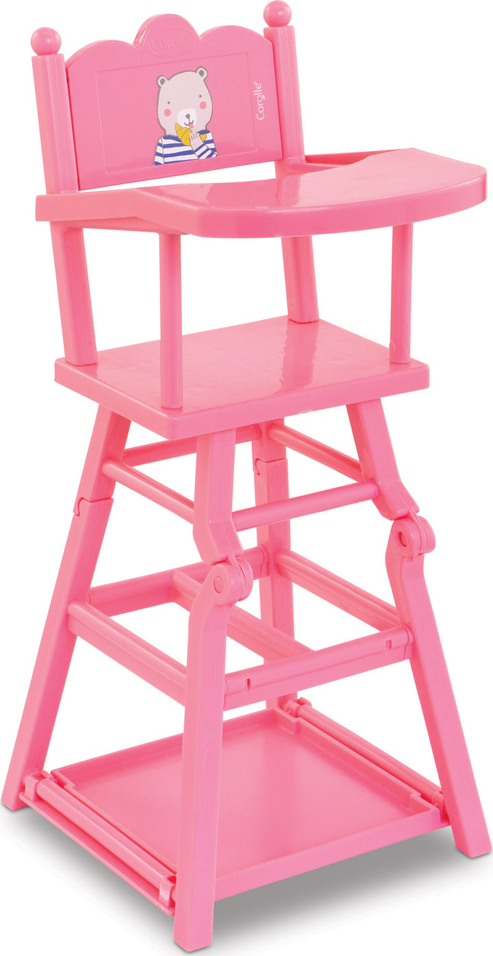Corolle Two-in-One High Chair for 14" - 17" Dolls |Mockingbird Baby & Kids