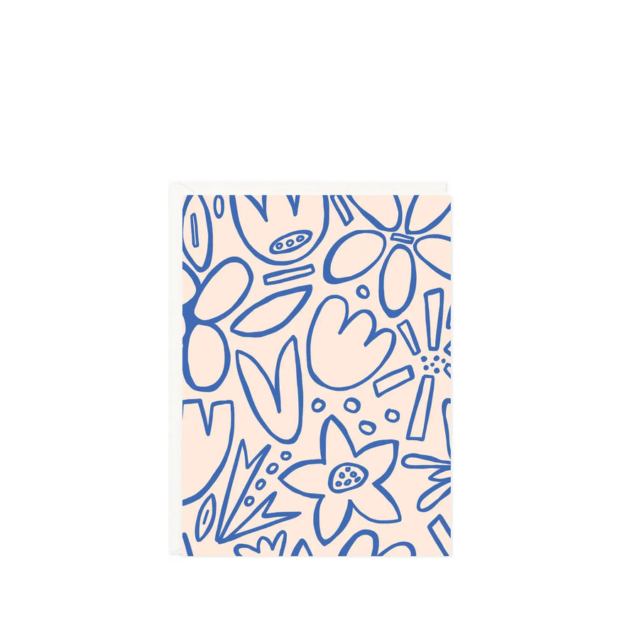 Ramona & Ruth Garden Floral Mini Card |Mockingbird Baby & Kids