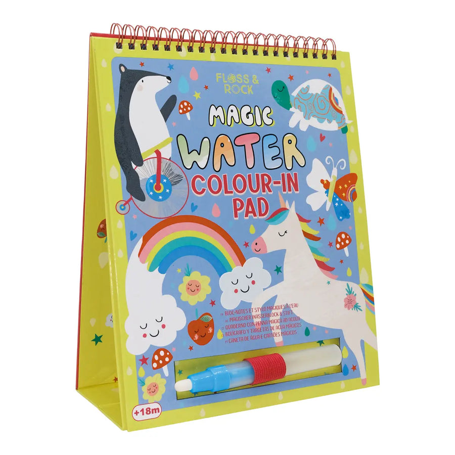 Floss & Rock Fairy Magic Color Changing Watercard Easel and Pen |Mockingbird Baby & Kids
