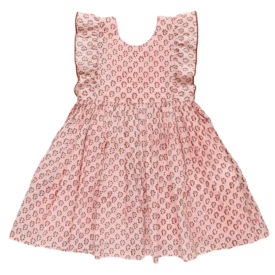 Pink Chicken Marceline Dress, Pink Lisbon Ditsy |Mockingbird Baby & Kids