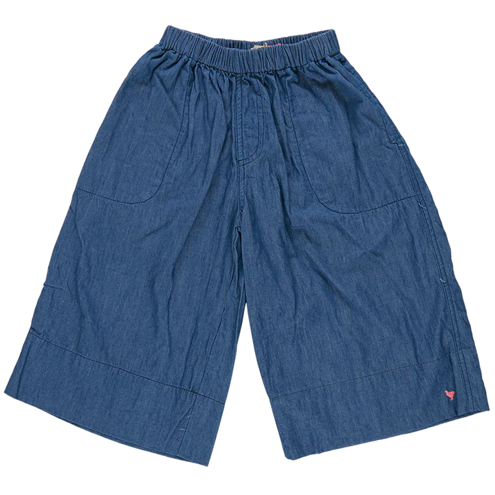 Pink Chicken Wylie Pant, Dark Blue Chambray |Mockingbird Baby & Kids