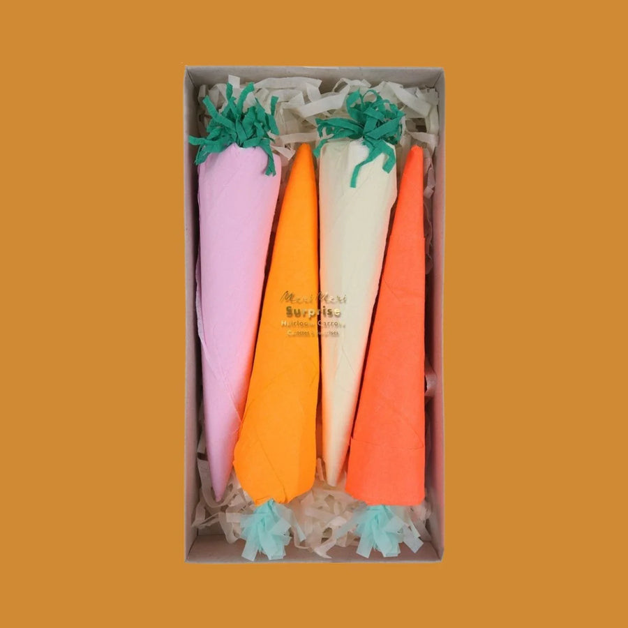 Meri Meri Surprise Carrots - Set of 4 |Mockingbird Baby & Kids